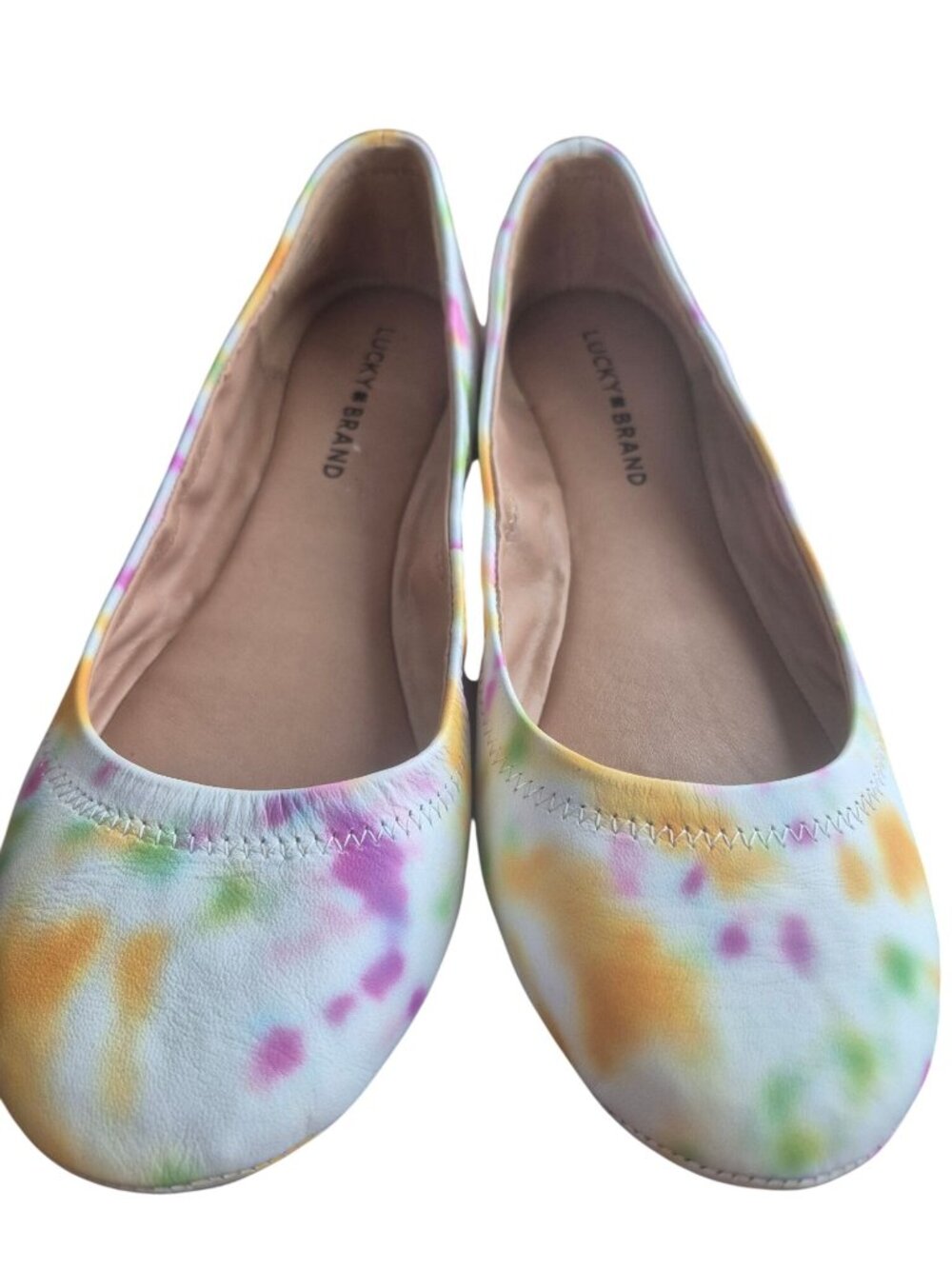 Lucky Brand Tie-Dye Ballet Flats 7.5M